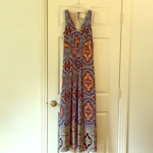 Anthropologie maxi dress